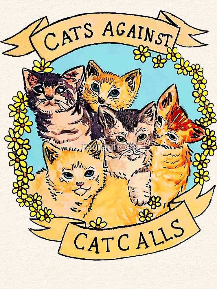 Cat meaning. Наклейка - три кошки. Кэтколлинг. Салфетки с этикеткой кошечкой. Футболка all Cats.