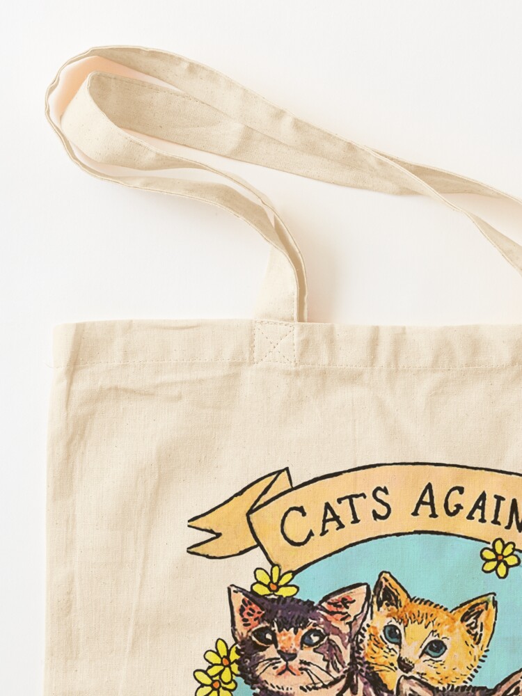 Alternate view of Cats Against Cat Calls V2 Tote Bag