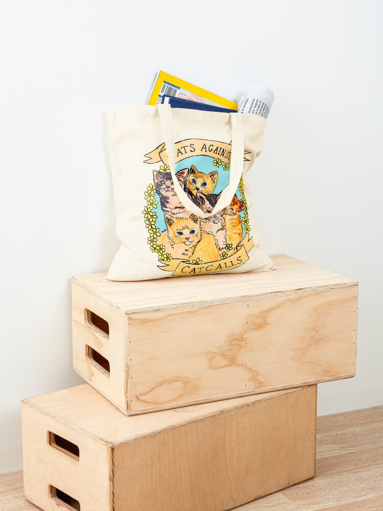 Alternate view of Cats Against Cat Calls V2 Tote Bag