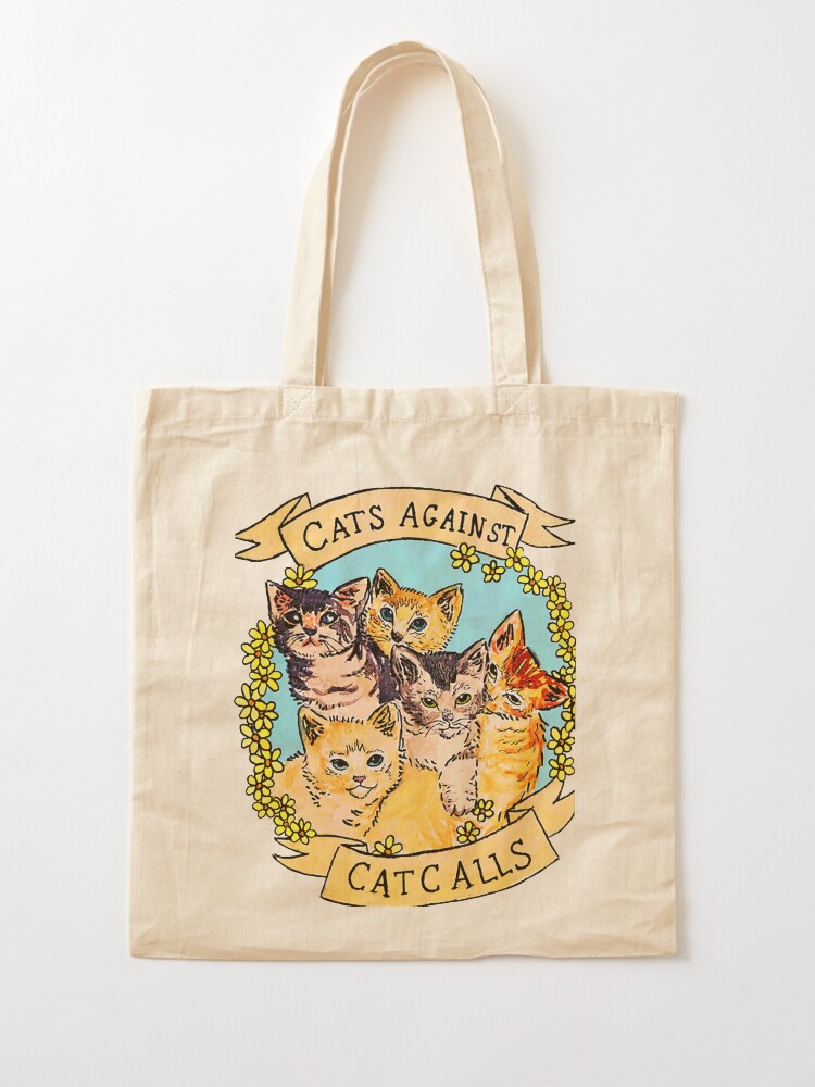 Alternate view of Cats Against Cat Calls V2 Tote Bag