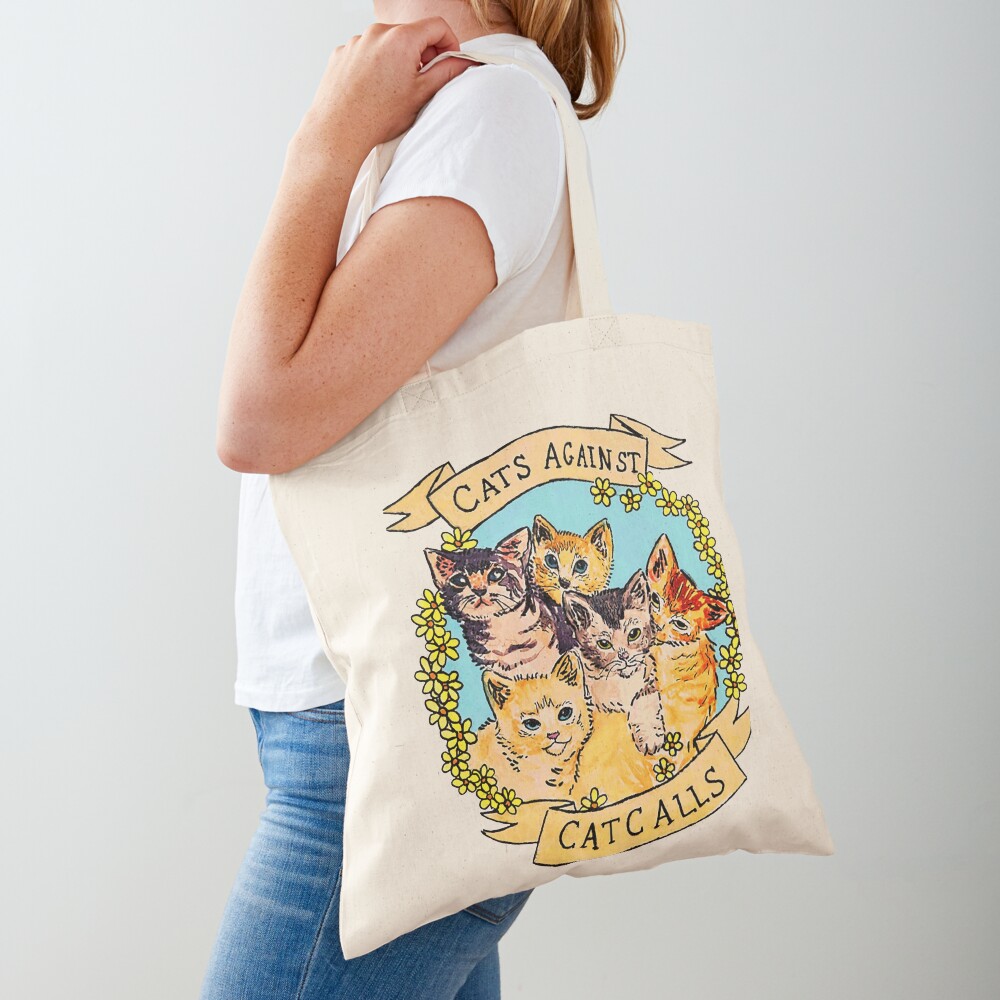 Cats Against Cat Calls V2 Tote Bag