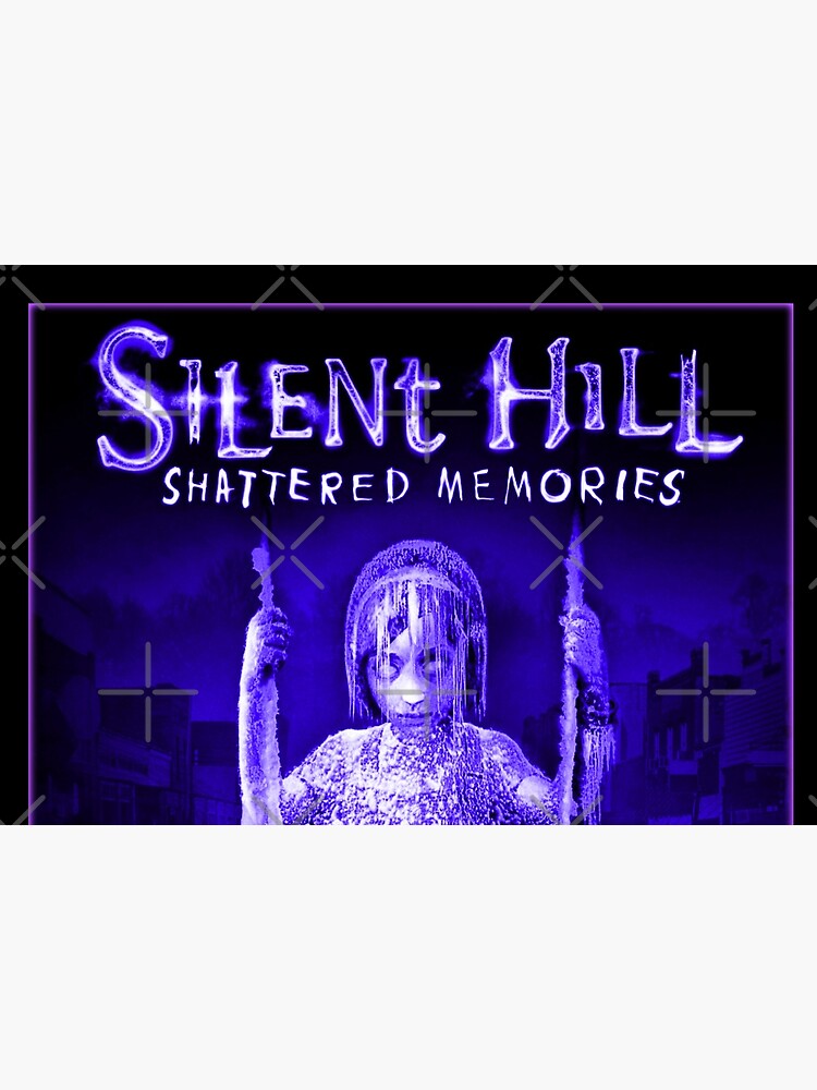 Silent Hill Shattered Memories Box Art Cover Hell Frozen Rain Brazz Mask By Lilflipjimmy Redbubble