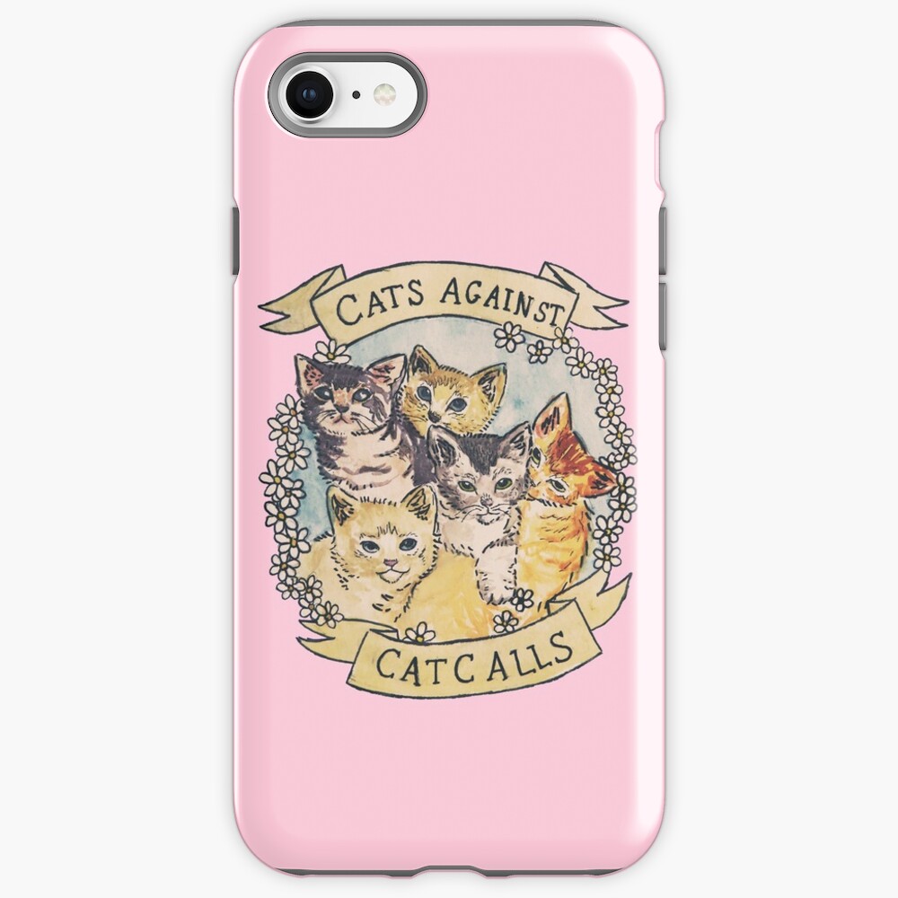Cats Against Cat Calls ORIGINAL (SEE V2 IN MY SHOP) iPhone Case & Cover