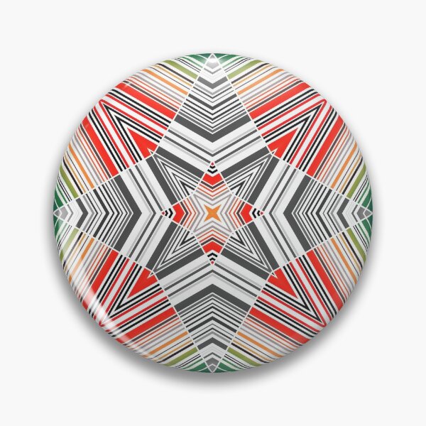 Item preview, abstract star, geometric, simple, striped, stripes, ornament designed and sold by fuzzyfox.