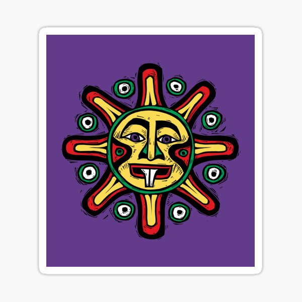 Sun Icon Sticker