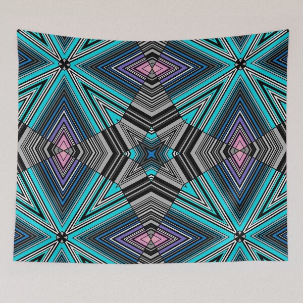 Item preview, Abstract star, geometric, simple, striped, stripes, ornament, star, creative designed and sold by fuzzyfox.