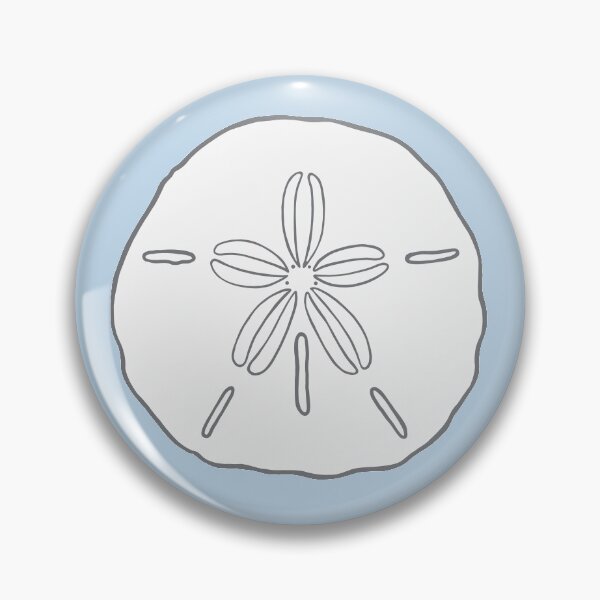 Item preview, Grey Sand Dollar Beach Illustration designed and sold by murialbezanson.