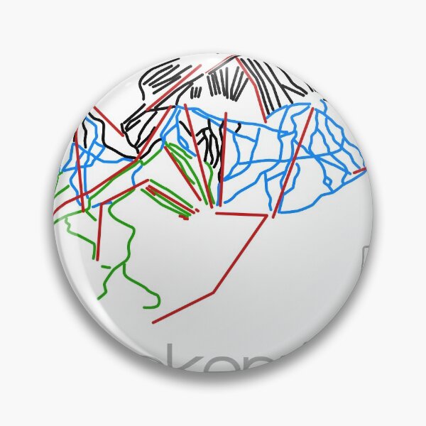 Item preview, Breckenridge Colorado | Tail Map | Ski | Snowboard | Colorado| Mountain designed and sold by ModernMap.