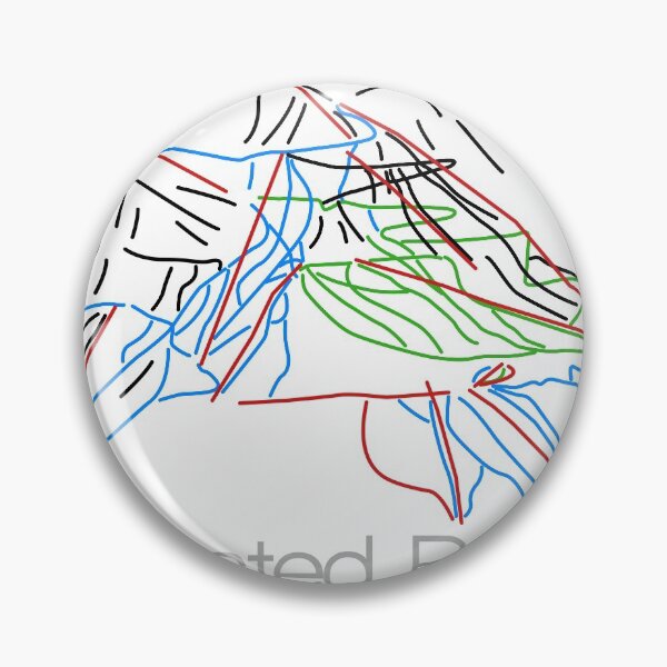 Item preview, Crested Butte Colorado | Tail Map | Ski | Snowboard | Colorado| Mountain designed and sold by ModernMap.