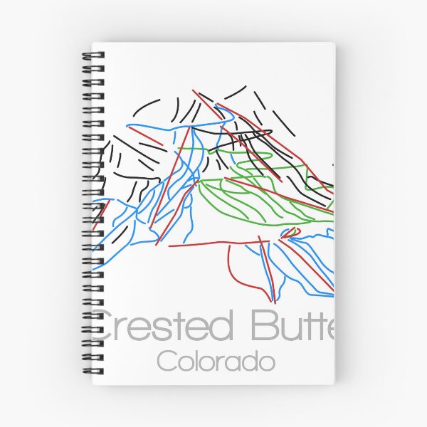 Item preview, Crested Butte Colorado | Tail Map | Ski | Snowboard | Colorado| Mountain designed and sold by ModernMap.