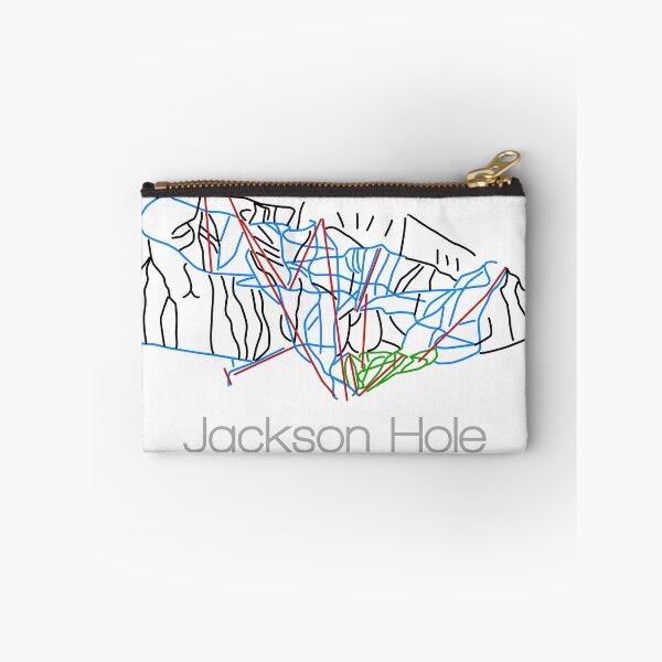Item preview, Jackson Hole Wyoming | Tail Map | Ski | Snowboard | Wyoming | Mountain designed and sold by ModernMap.