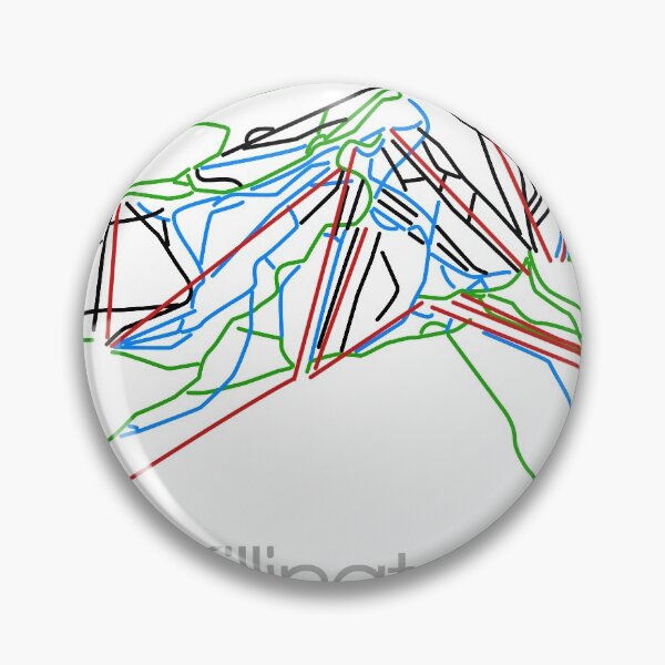 Item preview, Killington Vermont  | Tail Map | Ski | Snowboard | VT | Mountain designed and sold by ModernMap.