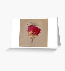 Crushed Petal Greeting Card
