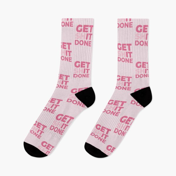 Item preview, get shit done | get it done | motivational,motivation quote | pink designed and sold by Kinisis.