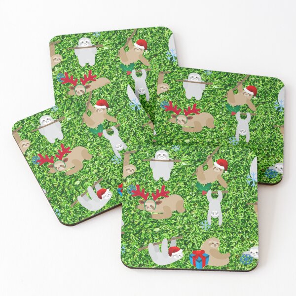 Item preview, xmas sloth  designed and sold by Gossip Rag.