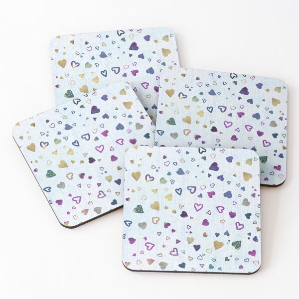 Item preview, I Heart Multicolor White and Blue designed and sold by SakuraSkies.