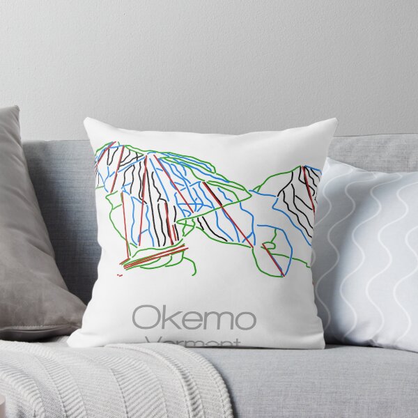 Item preview, Okemo Vermont | Tail Map | Ski | Snowboard | VT | Mountain designed and sold by ModernMap.