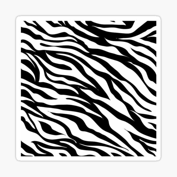 ZEBRA STYLE Sticker
