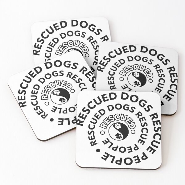 Item preview, Rescued dogs rescue people designed and sold by Color4Nature.
