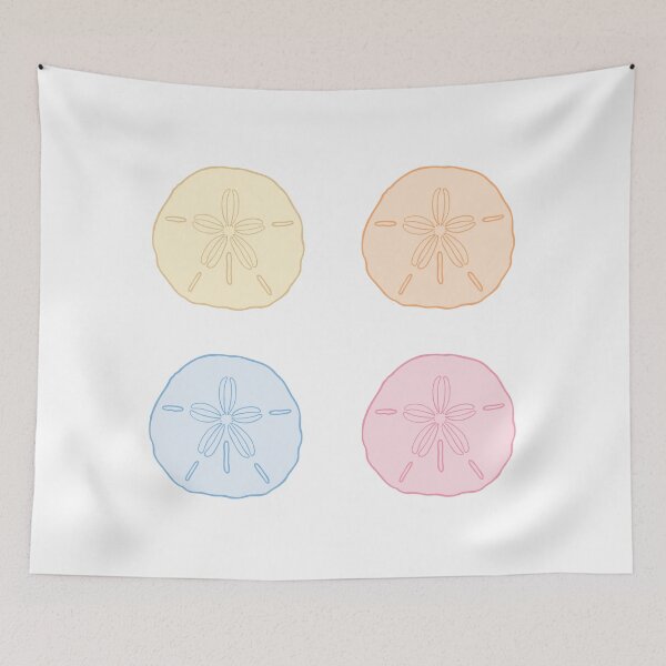 Item preview, Colorful Sand Dollar Illustration Set designed and sold by murialbezanson.