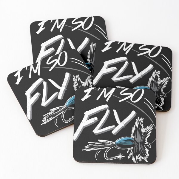 Item preview, So Fly Funny Fly Fishing Gift Design for Fisherman  product designed and sold by Lisbob.