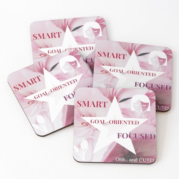 Item preview, SMART | GOAL-ORIENTED | FOCUSED | CUTE! :D designed and sold by BUALS.TAR CREATIVE APPAREL.