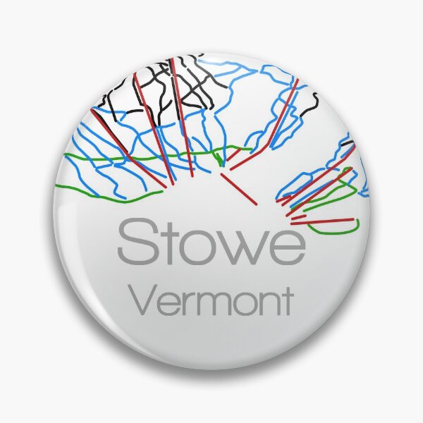 Item preview, Stowe Vermont | VT | Tail Map | Ski | Snowboard | Mountain designed and sold by ModernMap.