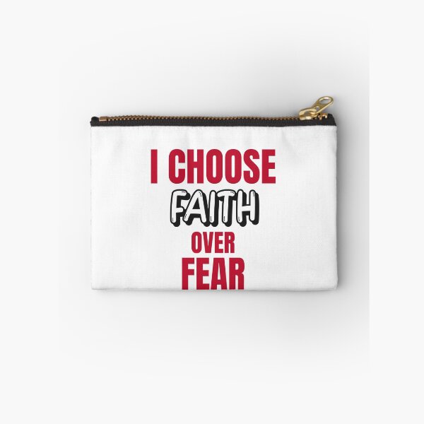 Item preview, I CHOOSE FAITH OVER FEAR!!! designed and sold by BUALS.TAR CREATIVE APPAREL.