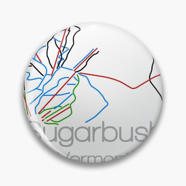 Item preview, Sugarbush Vermont | VT | Tail Map | Ski | Snowboard | Mountain designed and sold by ModernMap.