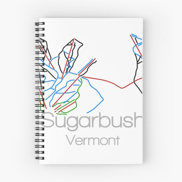 Item preview, Sugarbush Vermont | VT | Tail Map | Ski | Snowboard | Mountain designed and sold by ModernMap.