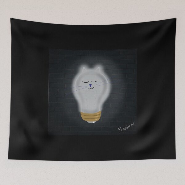 Item preview, Incandescent Cat designed and sold by Marinabobina.