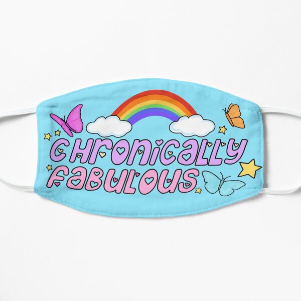 Chronically Fabulous Mask (blue) Mask