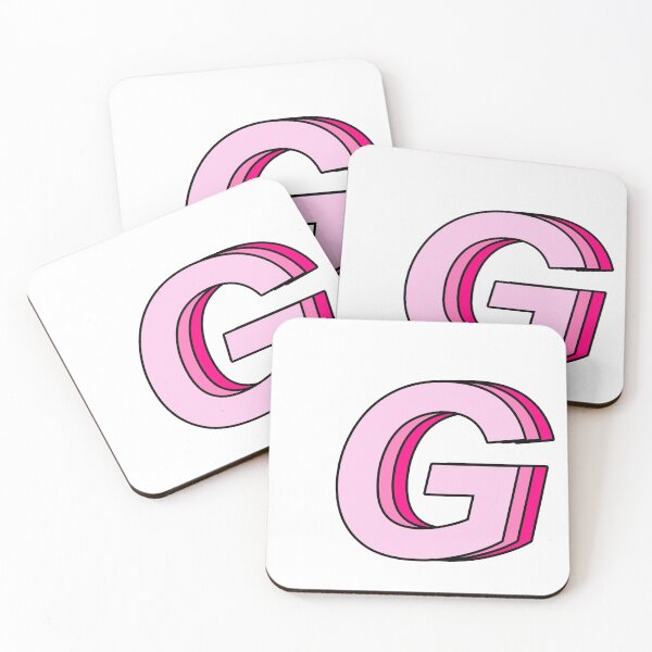 Item preview, pink G designed and sold by Amanda Kirkpatrick.