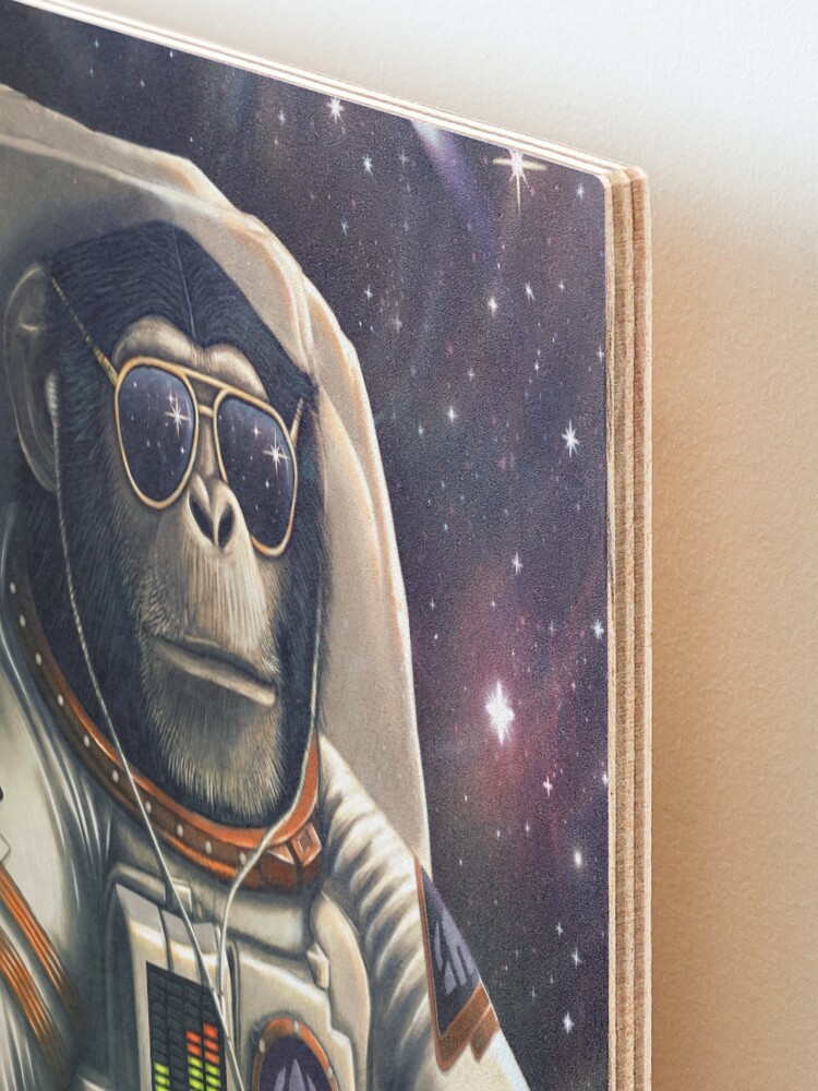 Alternate view of Space Farer Mounted Print