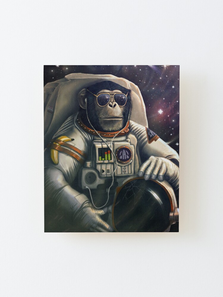 Alternate view of Space Farer Mounted Print
