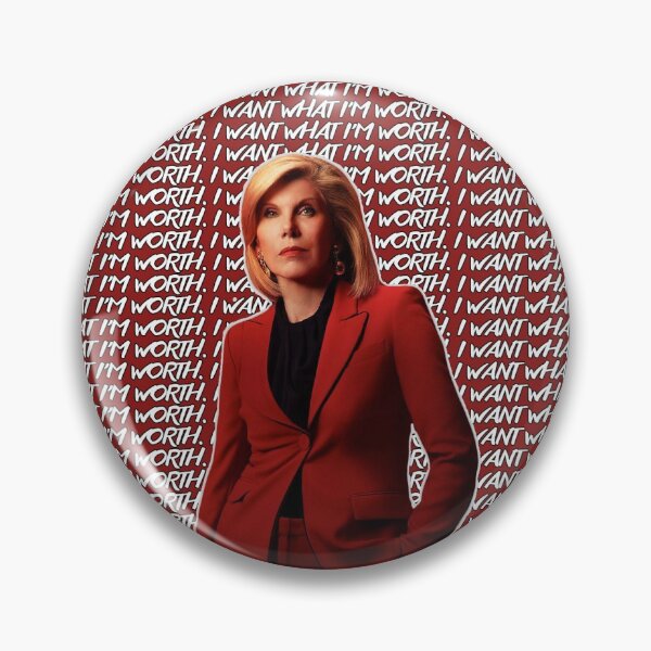 Item preview, Diane Lockhart - I Want What I'm Worth  designed and sold by baranskini.