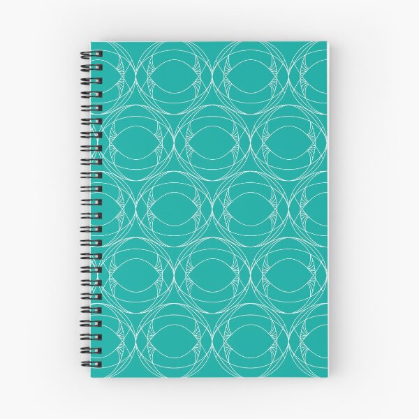 Item preview, GEO|EYE - WHITE ON TEAL designed and sold by NinjaKick13.