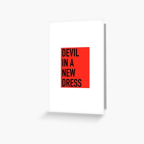 Kanye Devil in a new dress" Poster for Sale by stickerlocker | Redbubble