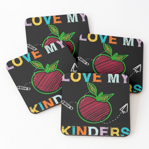 Item preview, Love My Kinders Kindergarten Teacher print, Kindergarten designed and sold by Lisbob.