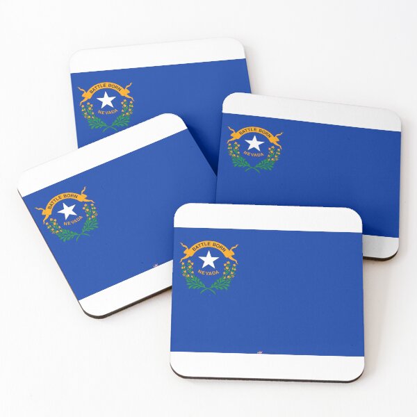 Item preview, NEVADA STATE FLAG PRIDE MASK PIN TEE designed and sold by denisetees.