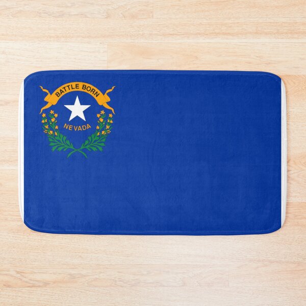 Artikelvorschau, NEVADA STATE FLAG PRIDE MASK PIN TEE entworfen und verkauft von denisetees.