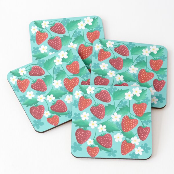 Item preview, Summer Strawberry Patch designed and sold by RuthMCreative.