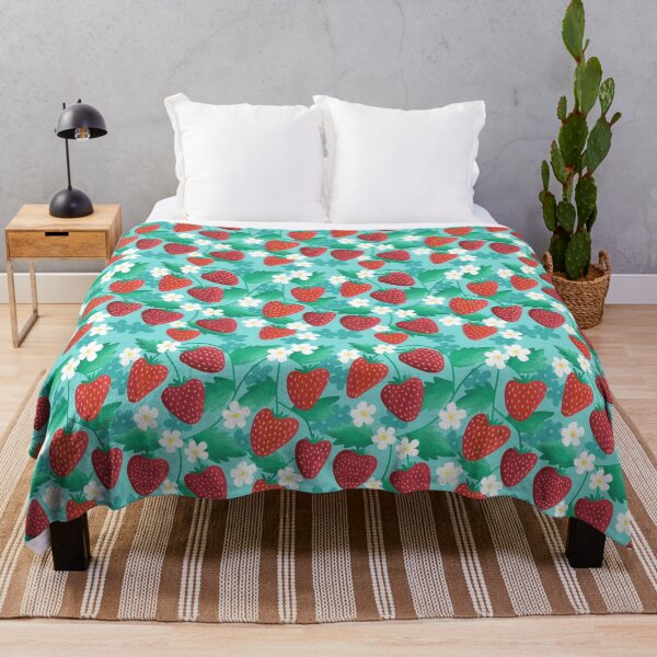 Item preview, Summer Strawberry Patch designed and sold by RuthMCreative.