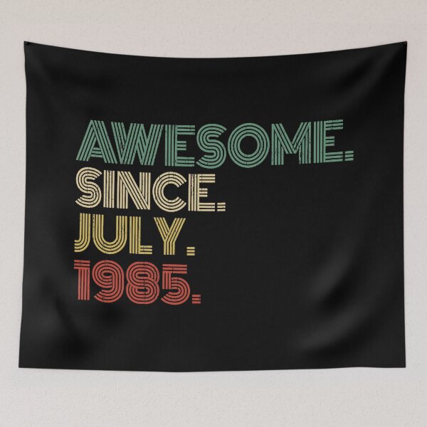Item preview, Awesome Since July 1985 35th Birthday Gift 35 Years Old Vintage July 1985 designed and sold by nana1099.