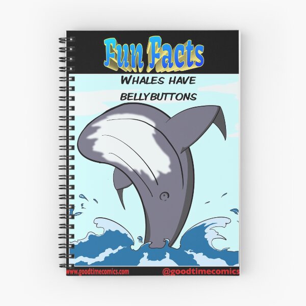 Item preview, Fun facts whales have belly buttons designed and sold by Goodtimecomics.
