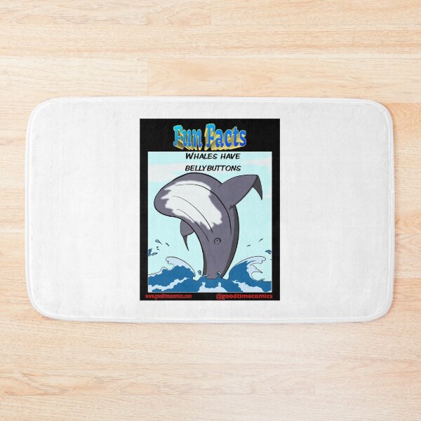 Item preview, Fun facts whales have belly buttons designed and sold by Goodtimecomics.