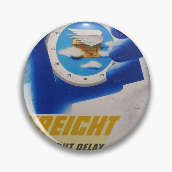 Item preview, Ana Freight vintage travel poster designed and sold by stickart-marek.
