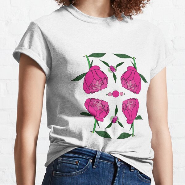 Peonies If You Please Classic T-Shirt