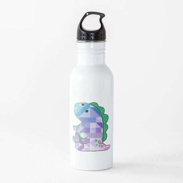 Geometrical pickle the dinosaur Water Bottle