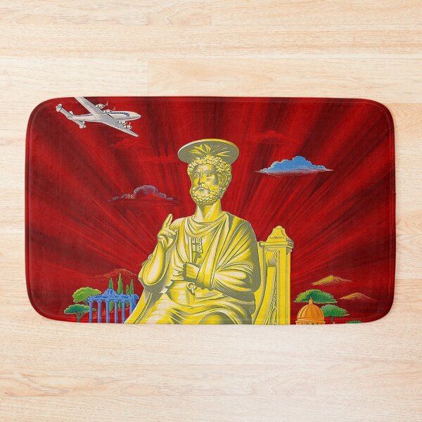 Item preview, AIR FRANCE : Vintage Fly to Rome Advertising Print designed and sold by posterbobs.